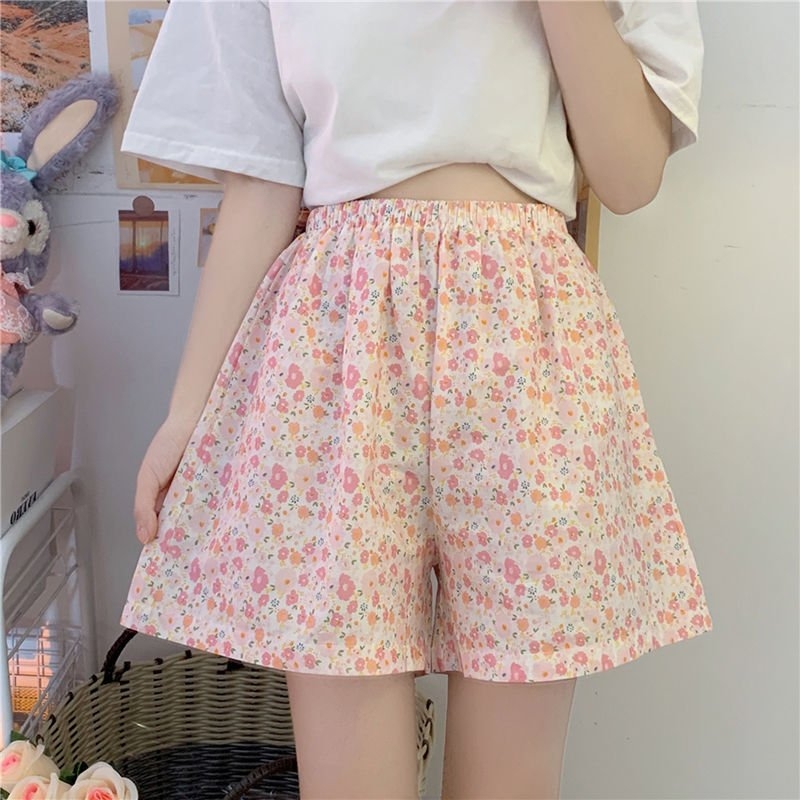 Kawaii Floral Shorts