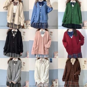 Suéter de uniformes JK de Japón