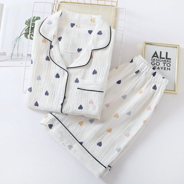 Cow Print Summer Pajamas - Kawaii Fashion Shop | Cute Asian Japanese ...