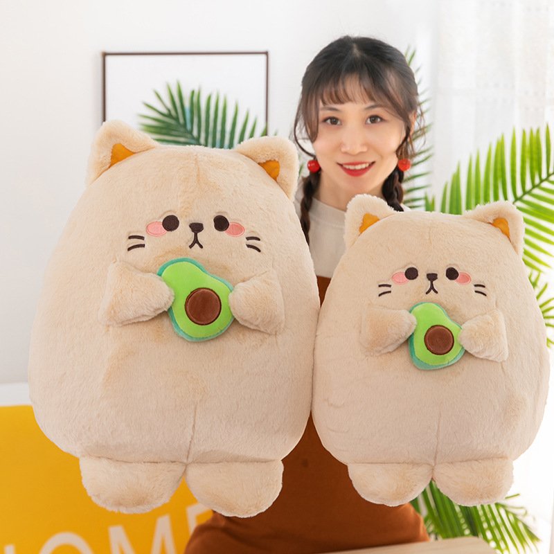Big Face Cute Cat Stuffed Animal – omgkawaii
