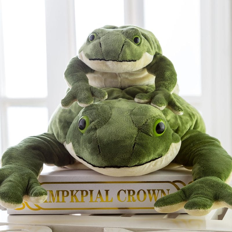 Cute 16cm Green Frog Frog Soft Toy Realistic Simulation Sitting Frog, Soft  Stuffed Mini Animal Doll Perfect Birthday Or Christmas Gift For Kids From  Angelbaby1818, $7.91