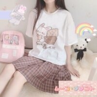 Kawaii Bunny Cookie T-Shirt Hase kawaii