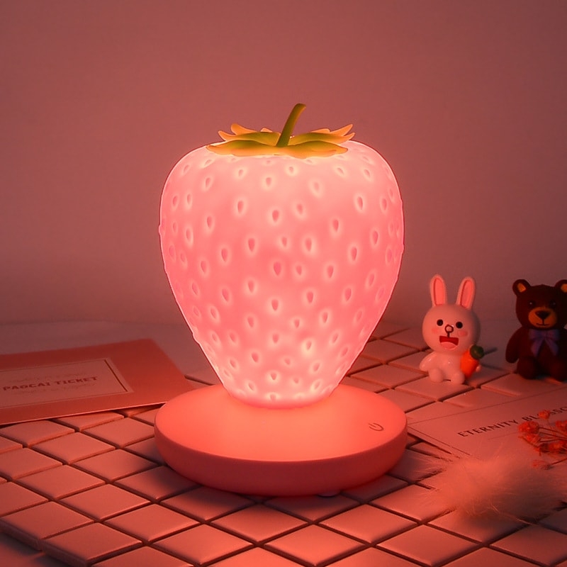 Jolie lampe fraise