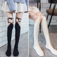Sexy Lolita Cross-tie overknee sokken Hoge buiskousen kawaii