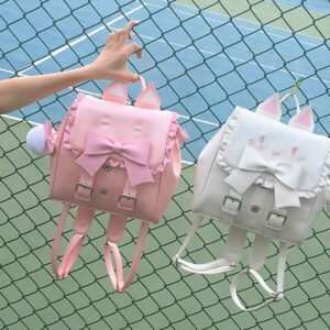 Kawaii Clothing Cute Bag Backpack Cat Ears Mochila Animal Ropa Harajuku Japanese 