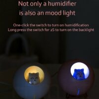 কিউট প্ল্যানেট ক্যাট এয়ার হিউমিডিফায়ার LED কাওয়াই