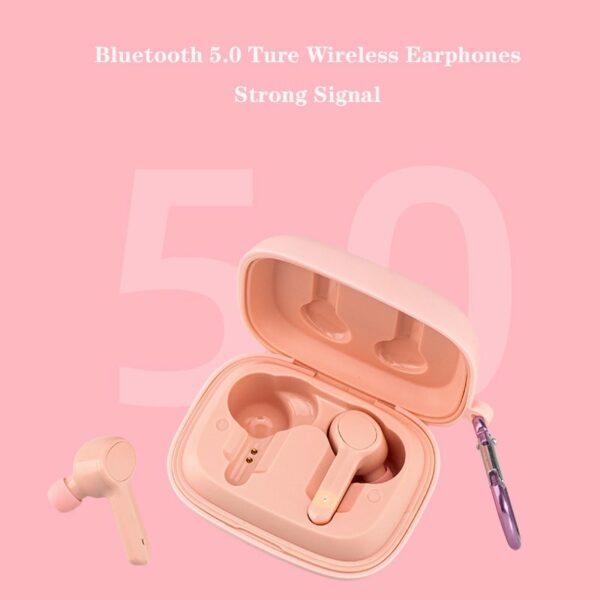 Fones de ouvido Bluetooth 5.0 sem fio Kawaii Cat Alto-falante Bluetooth kawaii