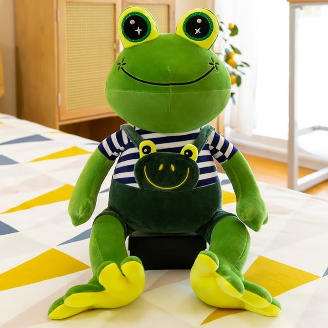 Pluszowa zabawka-żaba dla pary
