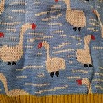 Kawaii cartoon mouwloze trui met V-hals