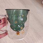 かわいいガラス クリスマス ツリー マグカップ