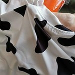 Harajuku Cow Print Short T-shirts
