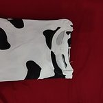 Harajuku korte T-shirts met koeienprint