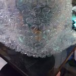Kubek szklany Kawaii w kształcie choinki