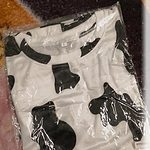 하라주쿠 소 프린트 쇼트 티셔츠
