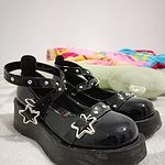 Sapatos Mary com fivela estrela Lolita