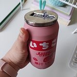 Botella de lata con sabor a fruta Kawaii