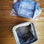 Kreatywny prosty mini obsadka do pióra z tkaniny