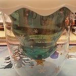 Tasse sapin de Noël en verre kawaii