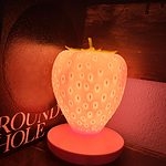 Jolie lampe fraise