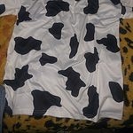 Harajuku Cow Print Short T-Shirt