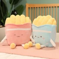 Brinquedos de pelúcia divertidos para batatas fritas Kawaii Kawaii criativo