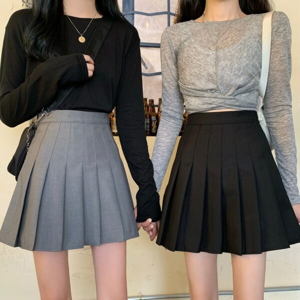 Cute High-waisted Plaid Pleated Skirts - Kawaii Fashion Shop | Cute ...