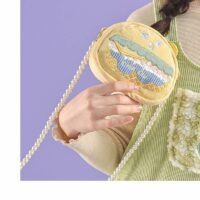 محفظة عملات همبرغر لطيفة عبر الجسم اليابان كاواي