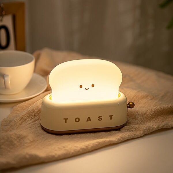 Toast inspiriertes Nachtlicht Nachtlicht kawaii