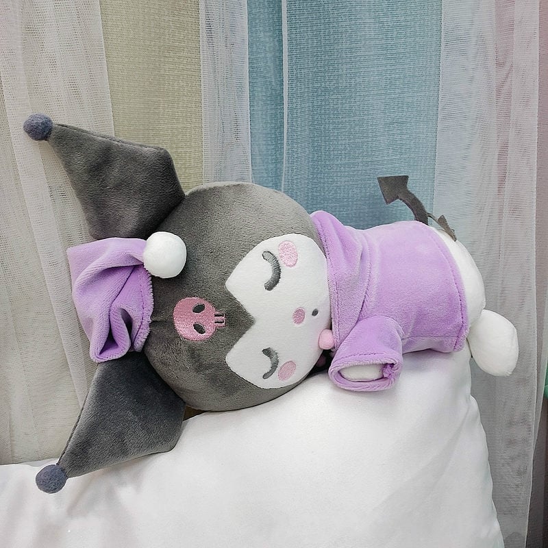 Jouets en peluche Sanrio Cinnamoroll endormis - Boutique de mode Kawaii