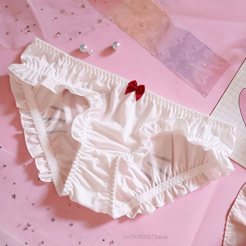 Comfy pink lace briefs, MELODY