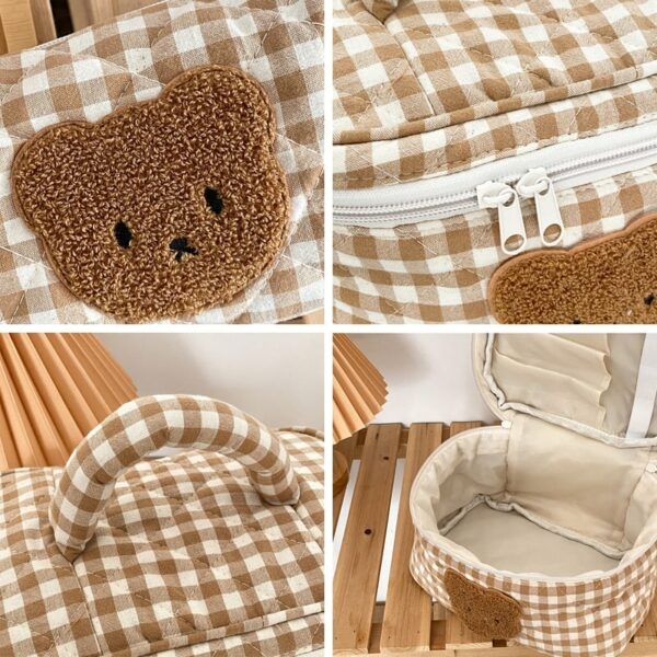 Kawaii Bear Cosmetic Bag Pouch bear kawaii