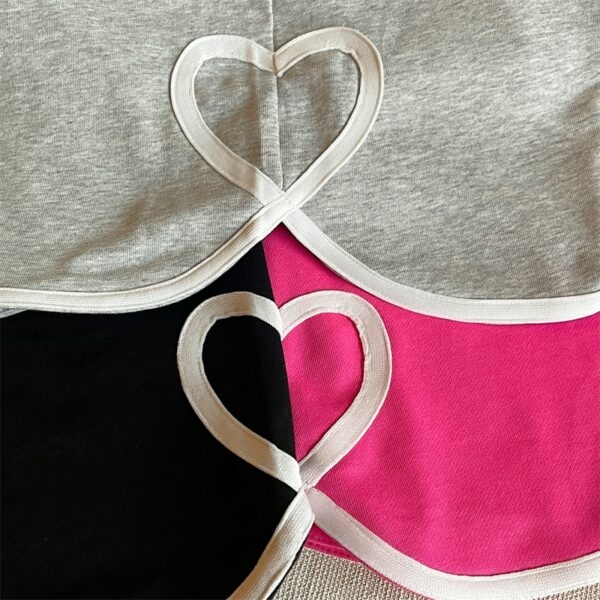 Корейские модные спортивные шорты Love Heart корейский каваи