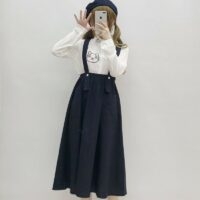 위스퍼 서스펜더 모리 드레스 일본 귀엽다