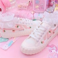 Japanese Sweet Strawberry Shoes Japanese kawaii
