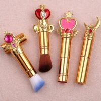 Set di pennelli per trucco Kawaii Sailor Moon Pennello per sopracciglia kawaii