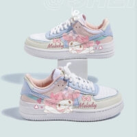 Kawaii Sanrio handmålade sneakers Kawaii Sneakers som andas