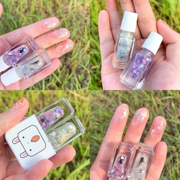 Set de esmaltes de uñas Kawaii Géminis Esmalte de uñas kawaii