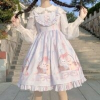 Kawaii Cartoon Kingdom Lolita Dress Cosplay kawaii