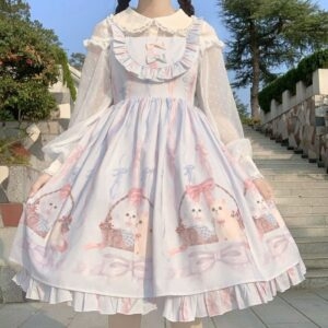 Kawaii Cartoon Kingdom Lolita Dress Cosplay kawaii