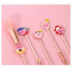 Kirbylicious Set de Brochas de Maquillaje Kirby kawaii