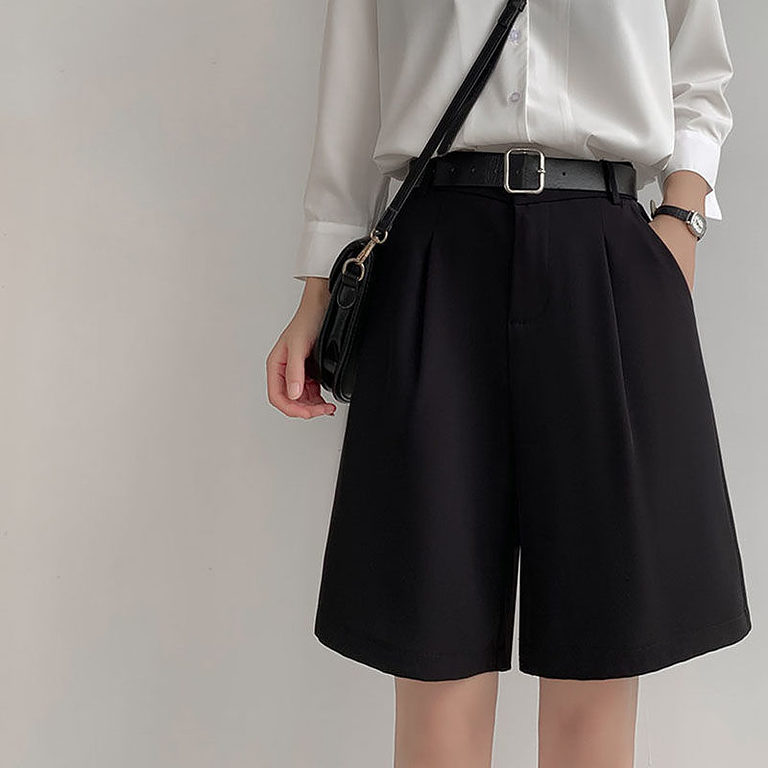 Summer High Waist Five Points Suit Shorts - Kawaii Fashion Shop | Cute ...