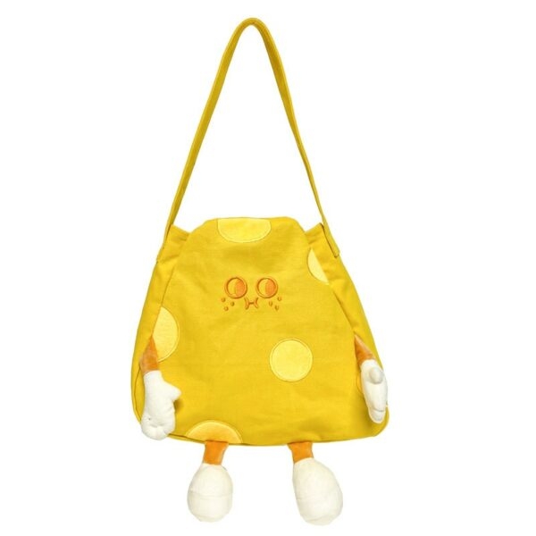 Cute Cheese Crossbody Bag bucket bag kawaii