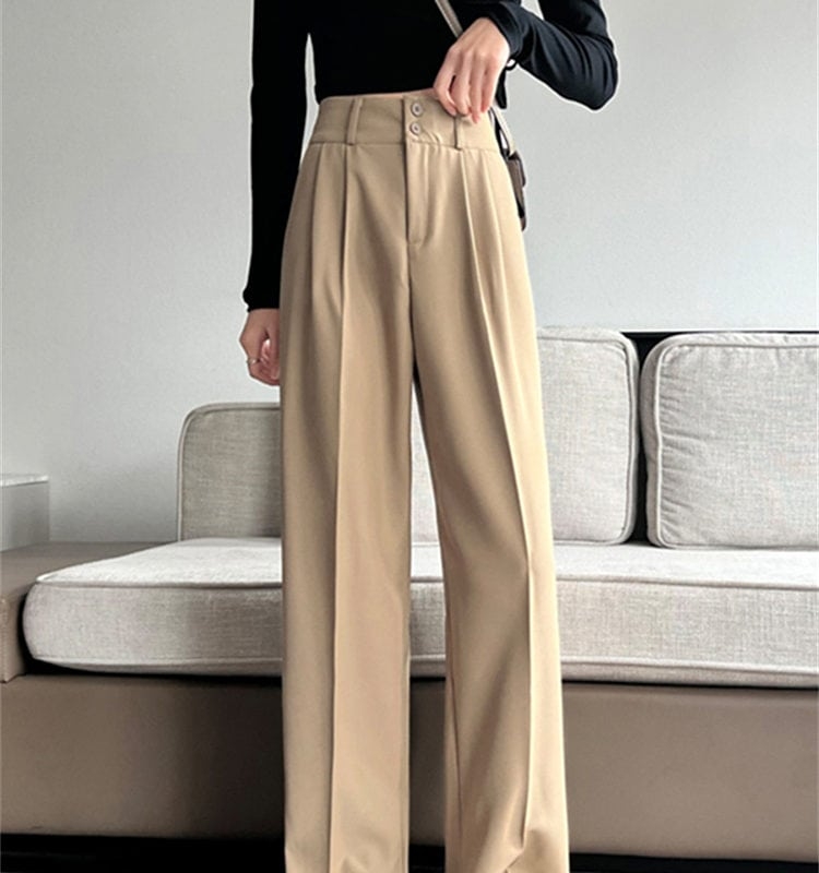 Elegant High Waist Trousers for Women