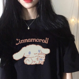 Kawaii Cinnamoroll T-tröja Tecknad kawaii