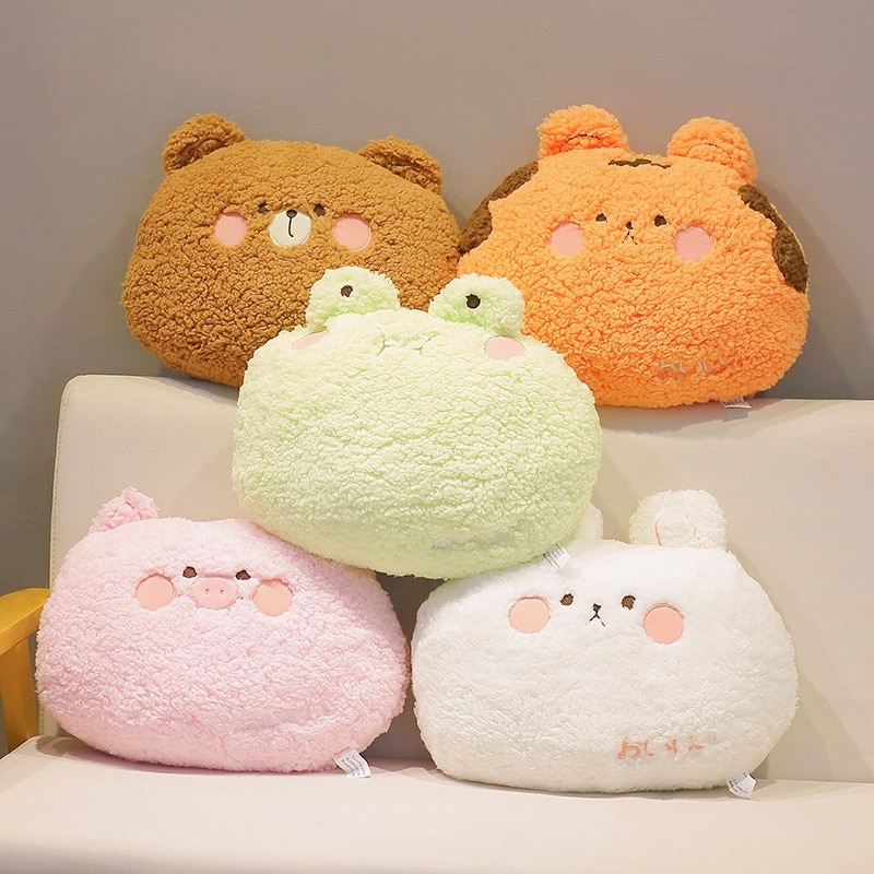 Kawaii Cute Animal Plush Pillow 35cm - Kawaii Fashion Shop  Cute Asian  Japanese Harajuku Cute Kawaii Fashion Clothing