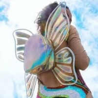 Rucksack mit Schmetterlingsflügeln von Fairy Kei Schmetterling kawaii