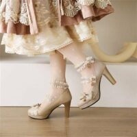 Zapatos de tacón Sweet Sky Blue Cosplay Lolita cosplay kawaii