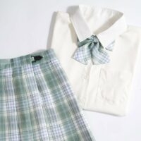 Falda plisada JK de uniforme escolar japonés cosplay kawaii