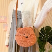 Kawaii Lolita Fashion miękka pluszowa torba Torby dla lalek kawaii