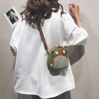 Kawaii płócienna torba na ramię z kreskówek płócienna torba kawaii